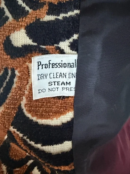 Vintage 60’s Psychedelic Tapestry Coat - Picture 15 of 16